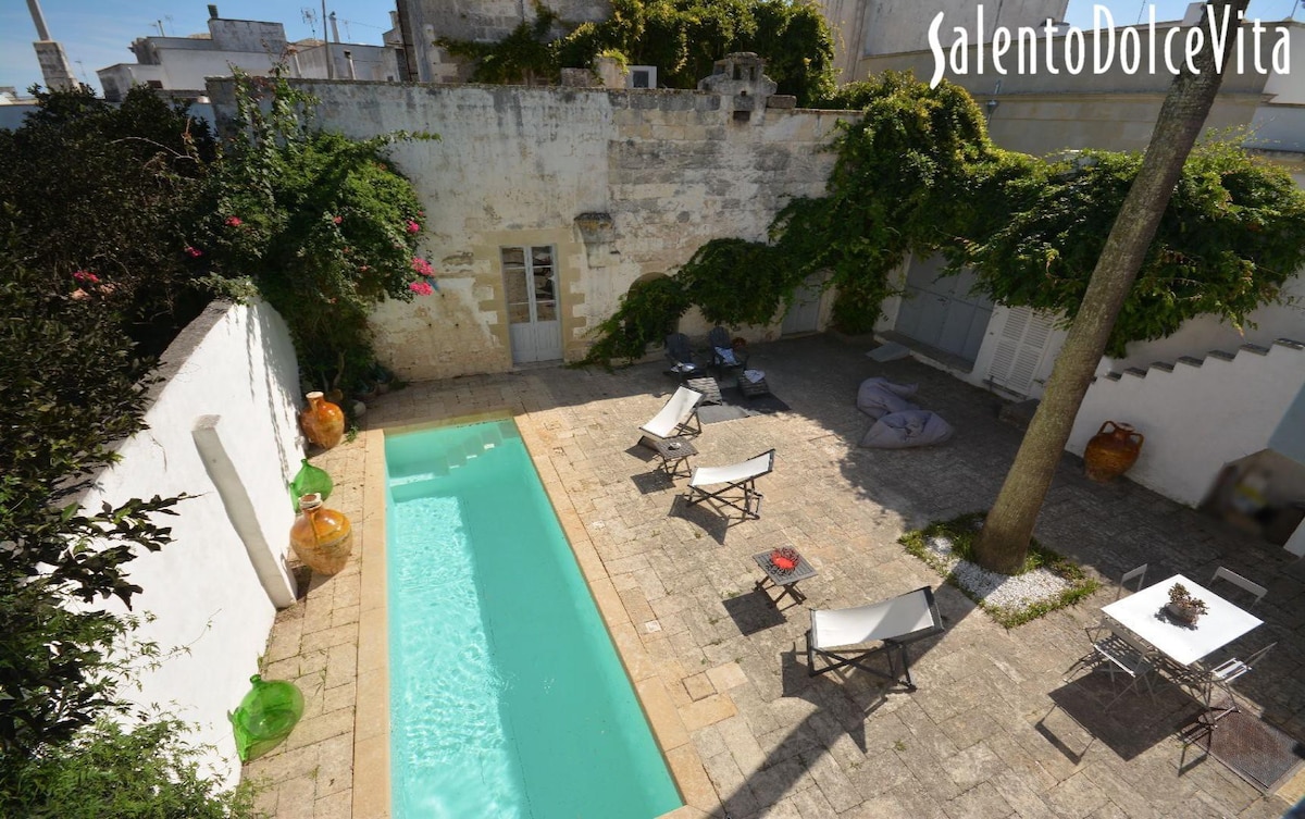 Dimora di charme con piscina e SPA vicino Otranto