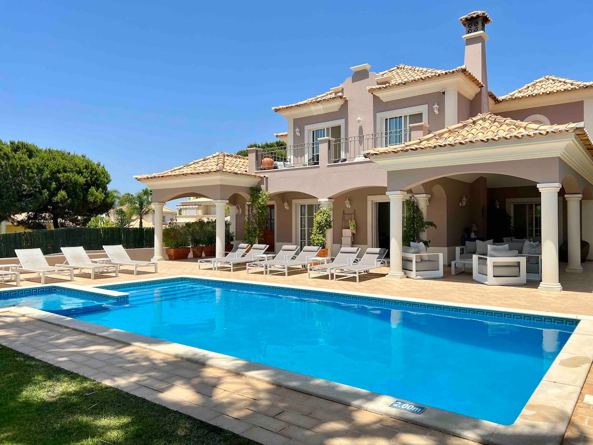 Villa Ategina -美丽的5卧室，位于Quinta Do Lago