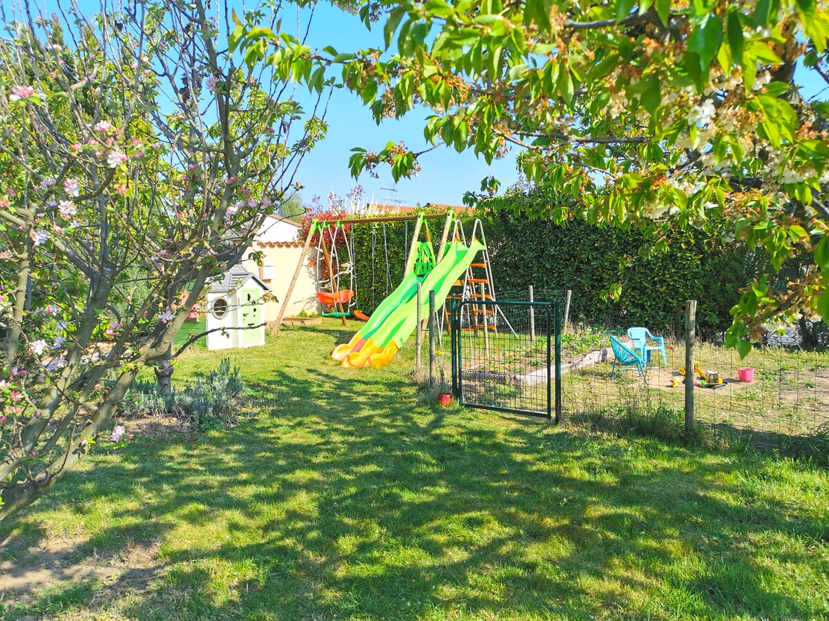 Maison climatisée avec piscine chauffée Beaujolais