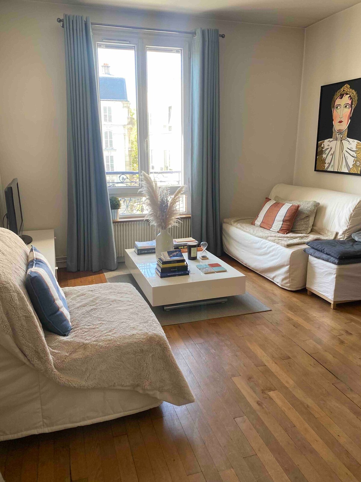 巴黎舒适的1卧室公寓，可住2/3人
