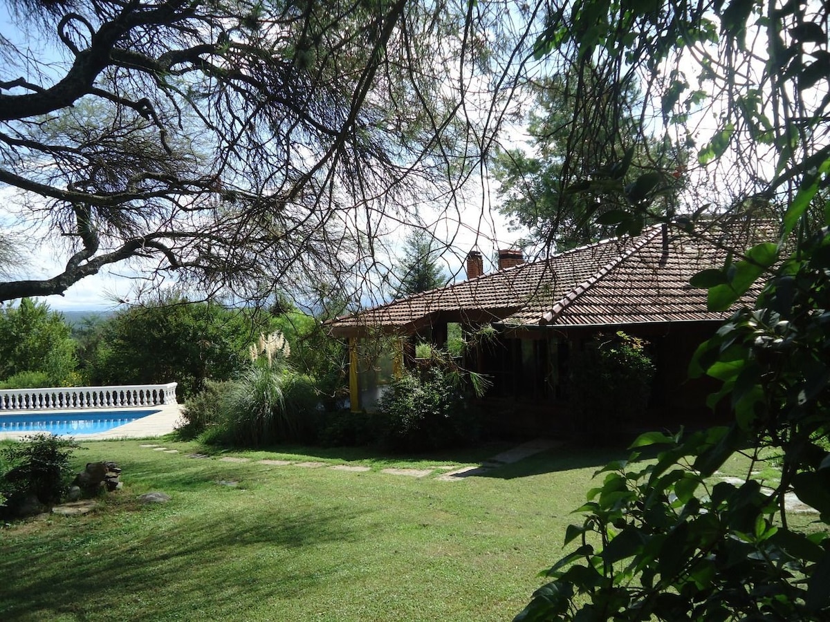 Chalet en las sierras de Calamuchita