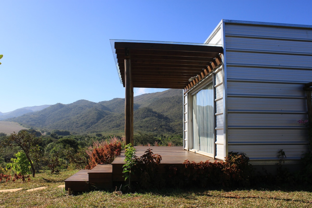 Refugio Ecológico na Serra São José -钢架