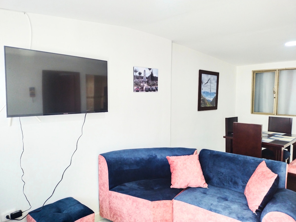 Apartament Privado 106 x4 con Cocina Wifi tv Patio