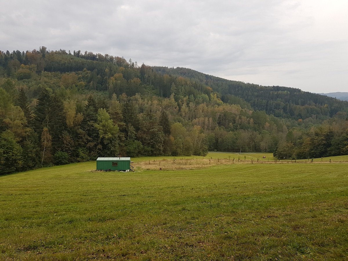 Chalet shepherd 's hut Bohdíkov u Hanušovice in Jeseníky