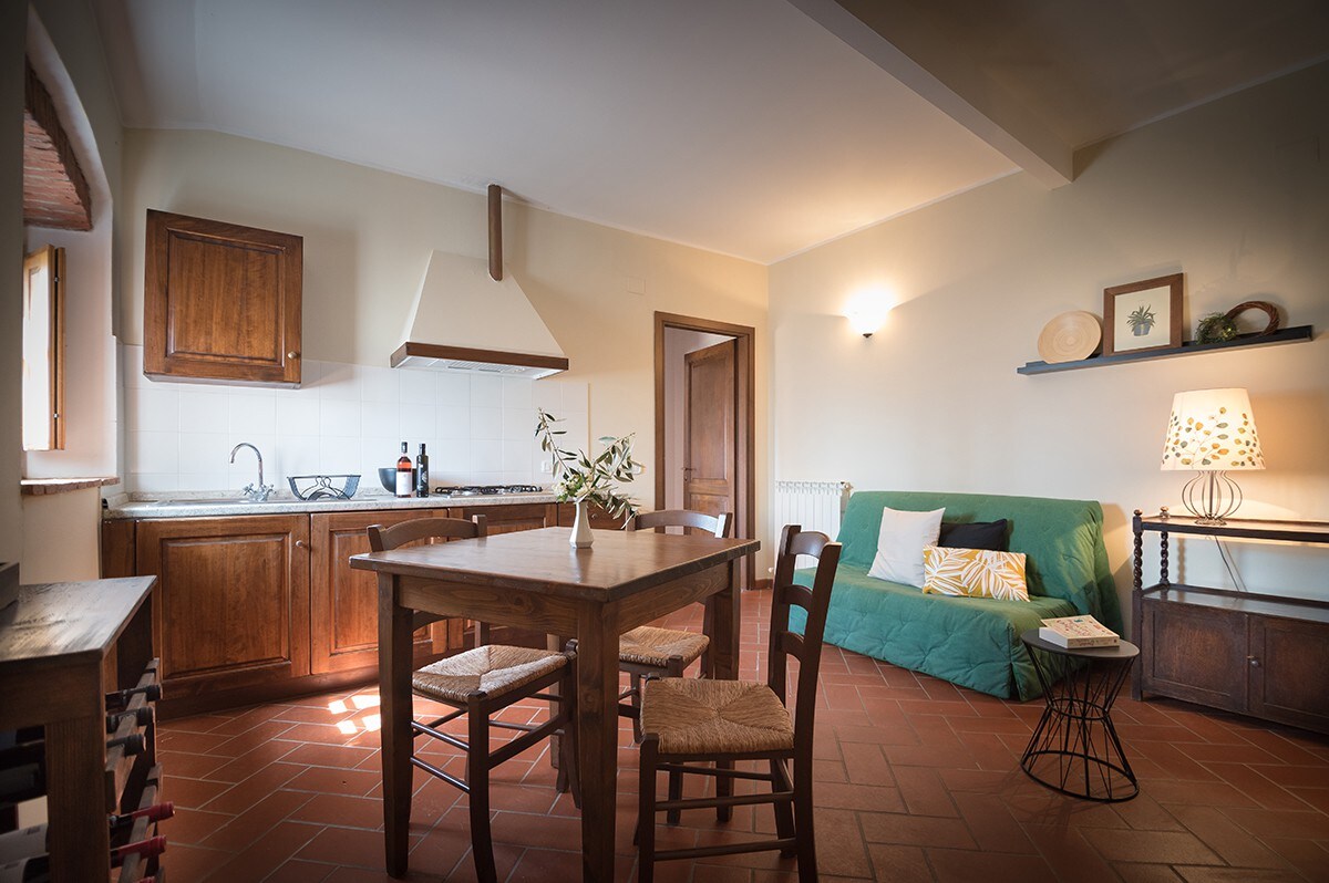 Apartment in a wine estate in Tuscany