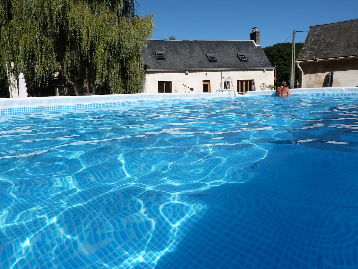 Luxury loft conversion, within a tranquil setting.