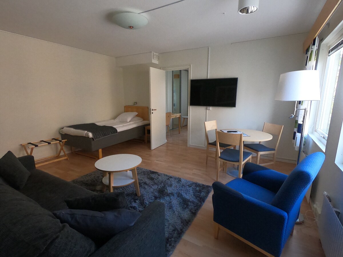 林雪平（ Linköping ）市中心的单卧室公寓