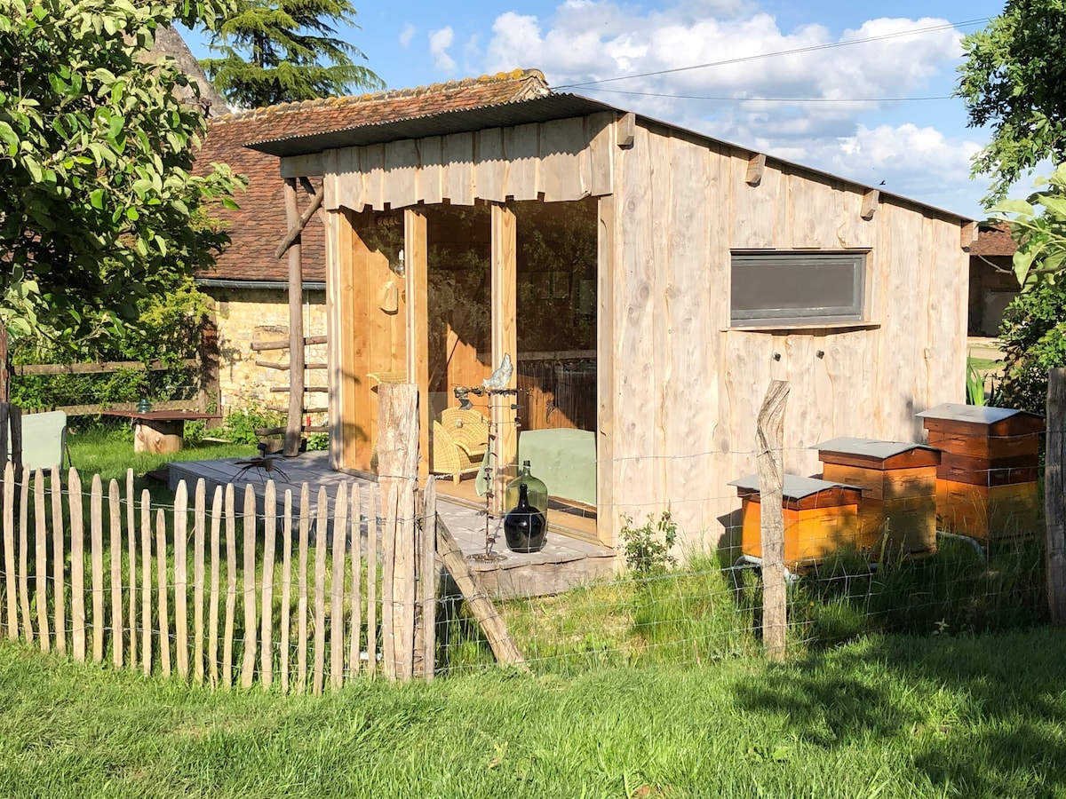 La cabane aux abeilles de la Simonnière