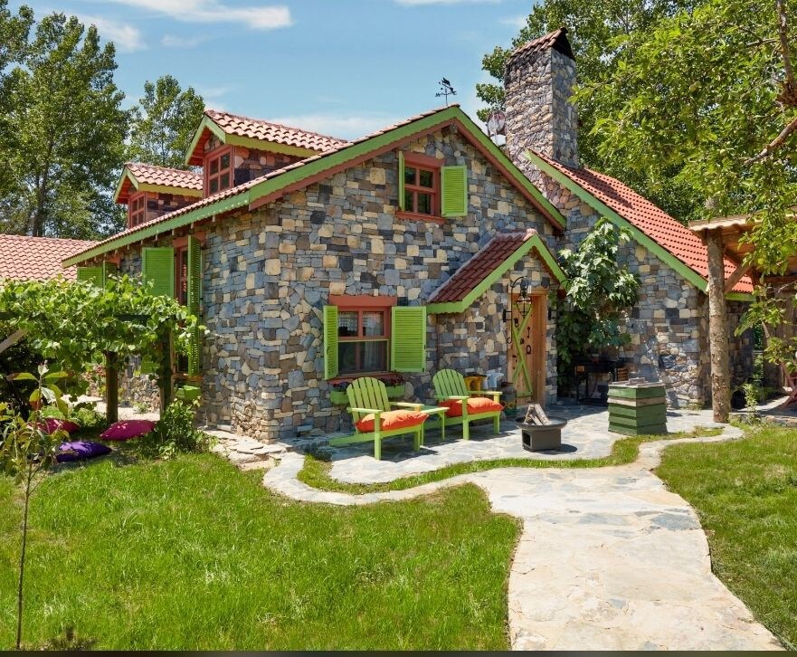 Nostalgic Tiny house with Jacuzzi Farmstay