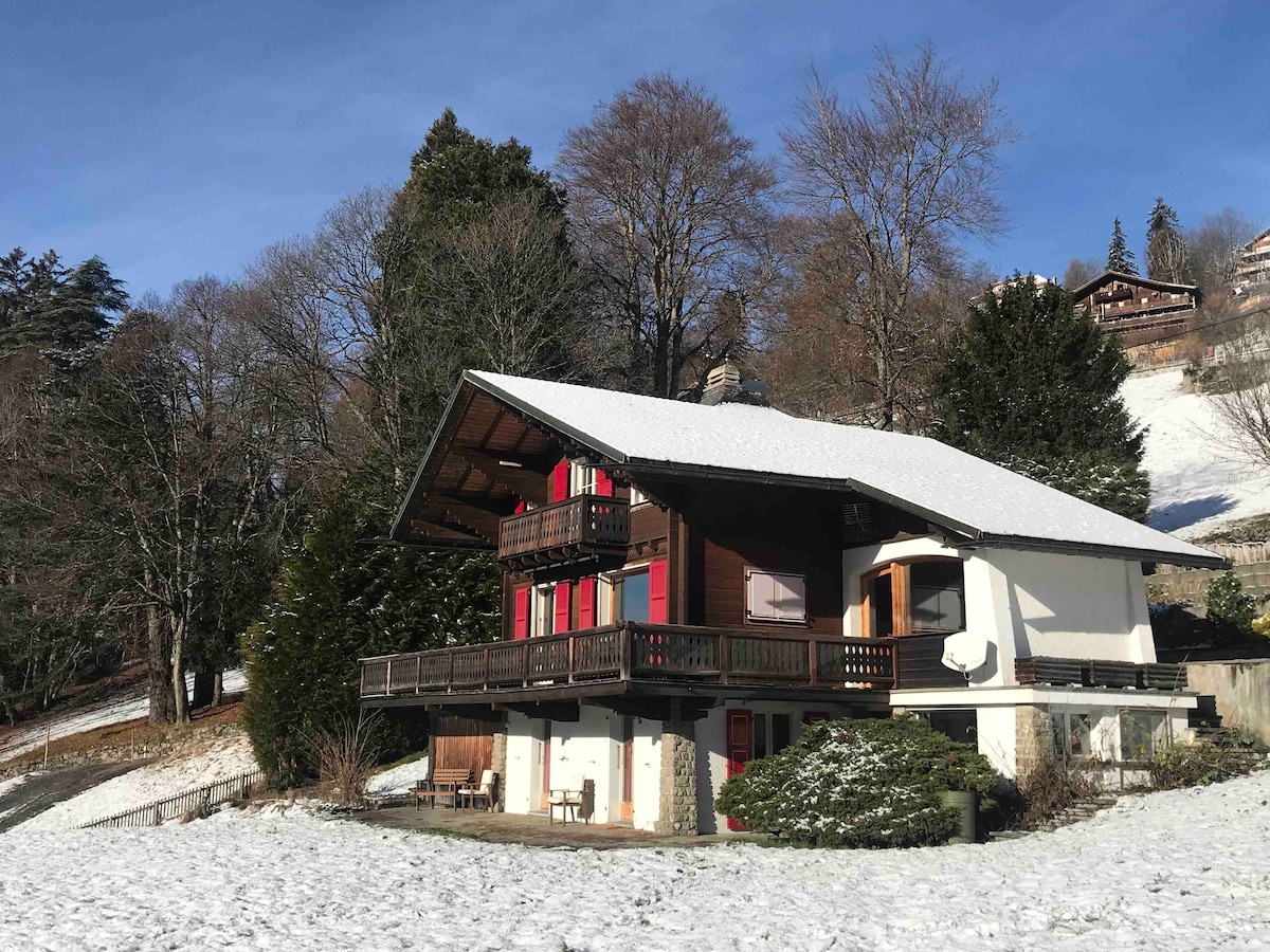 Large chalet in Villars-Gryon, magnificent views