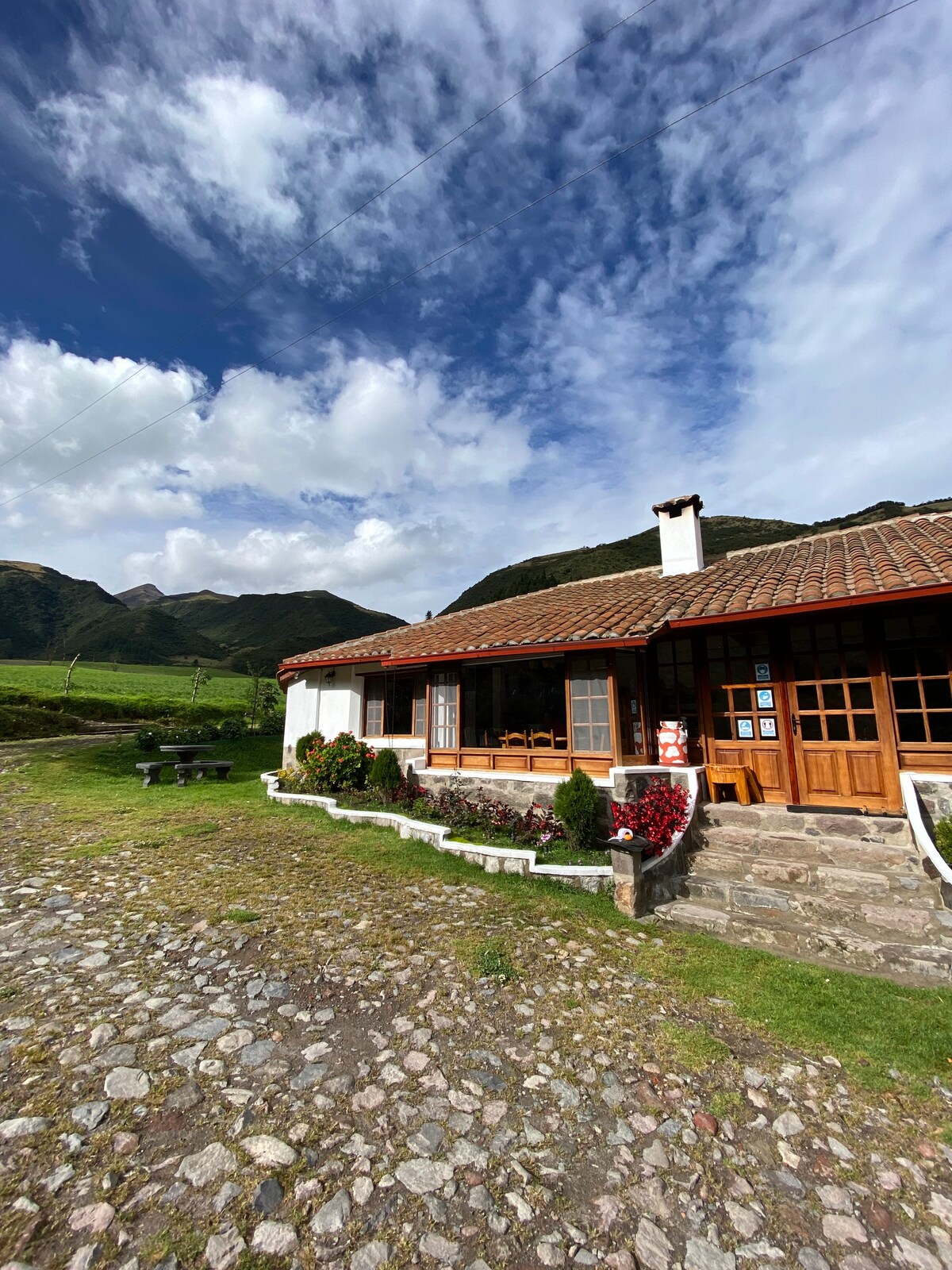 美丽的乡村小屋， Nono-Quito-Ecuador