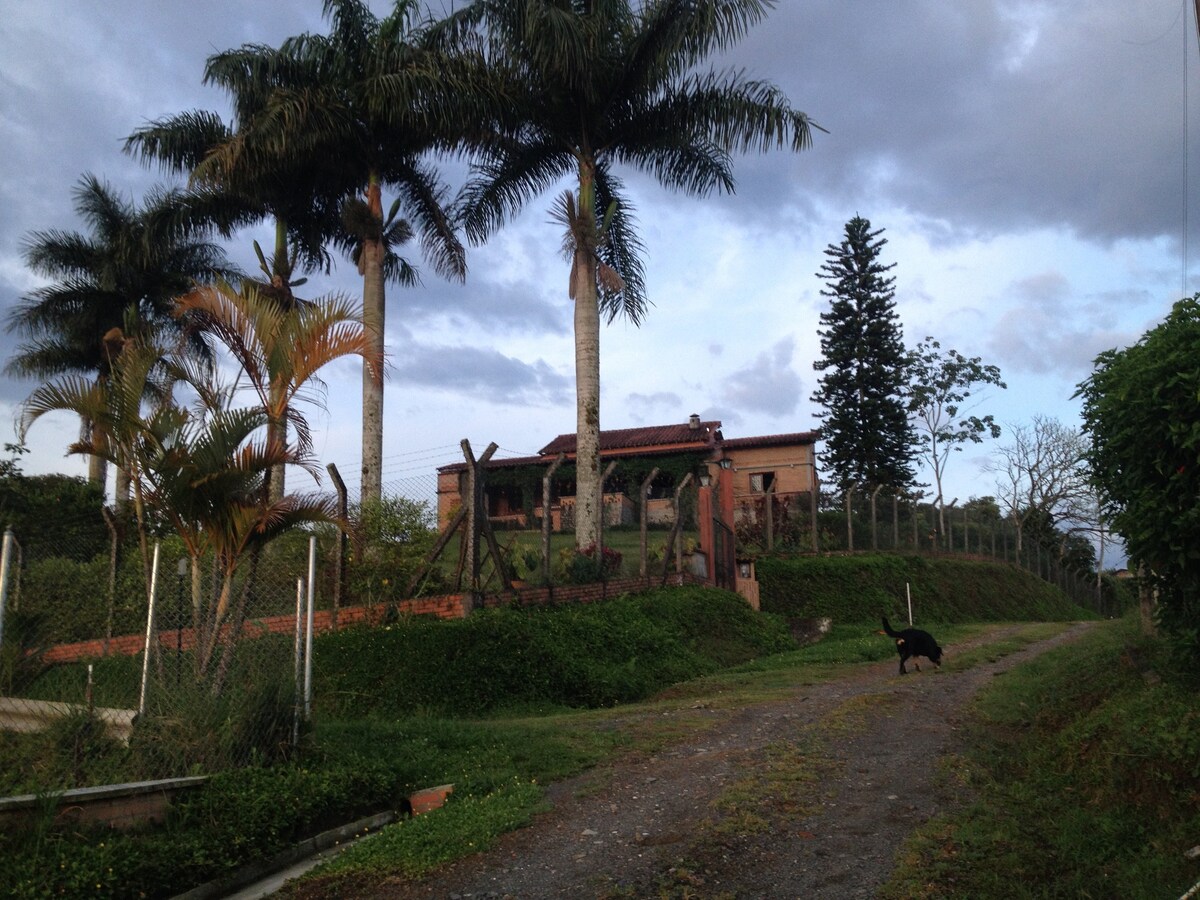 2 rooms in beautiful palm villa near Pereira