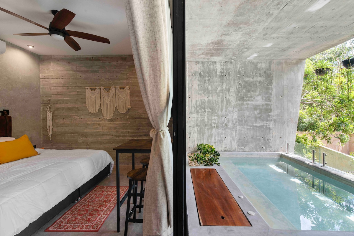 Modern Loft, Fast Wi-fi, & Plunge Pool