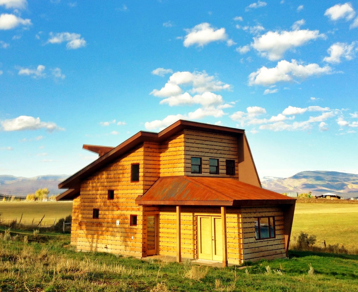 密苏里州现代小木屋， 360度神奇景观