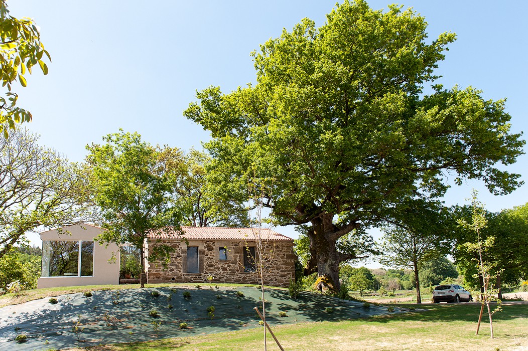 Casa das Landras ，乡村环境中宁静