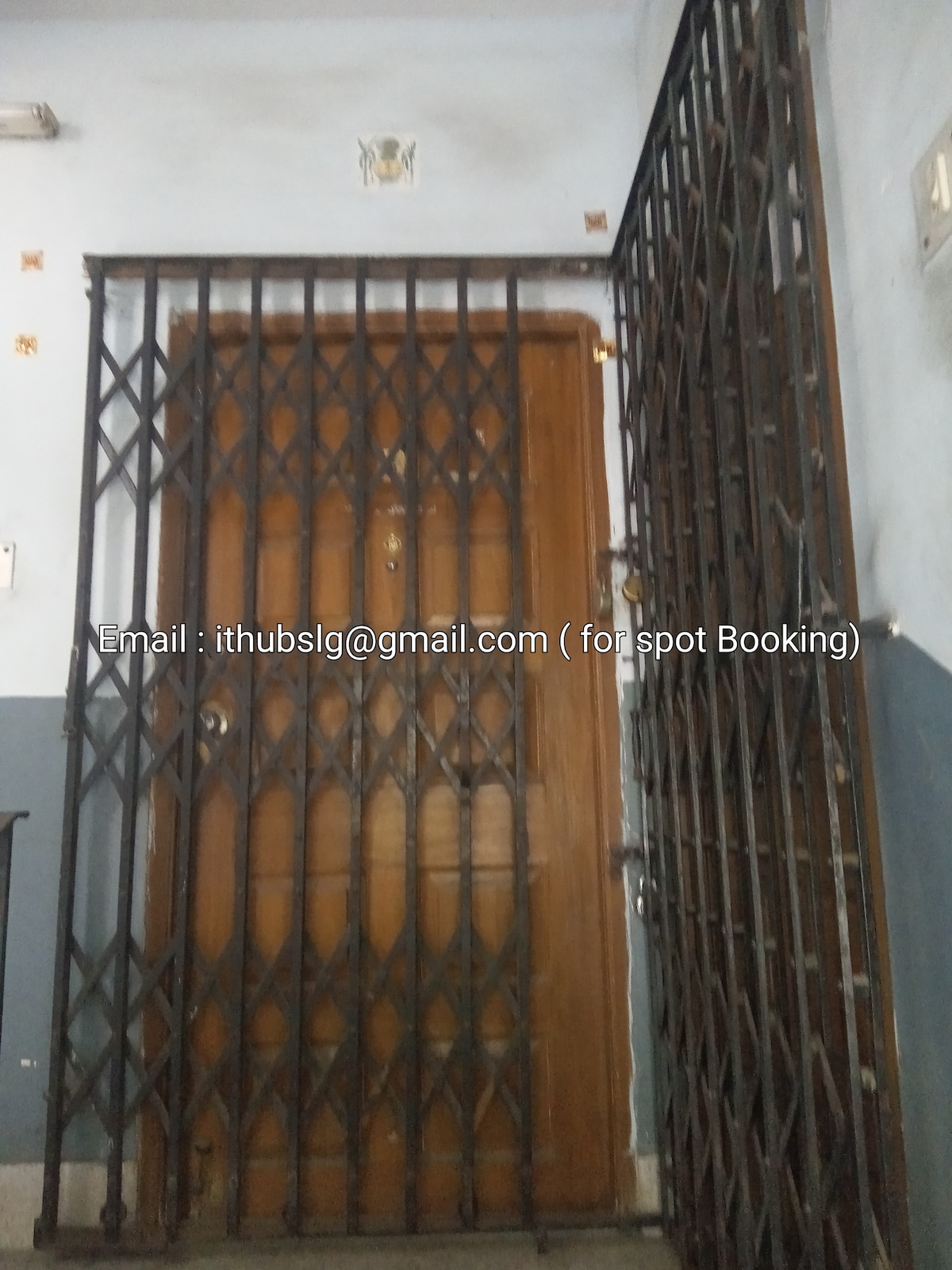 ONE AC bedroom with attached toilet in 2 bhk flat