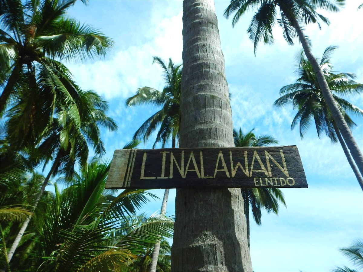 Linalawan独家海滩别墅， El Nido ，巴拉望