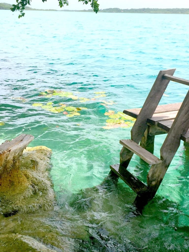 Xul-ha的Tzalam Cabin, Bacalar Lagoon