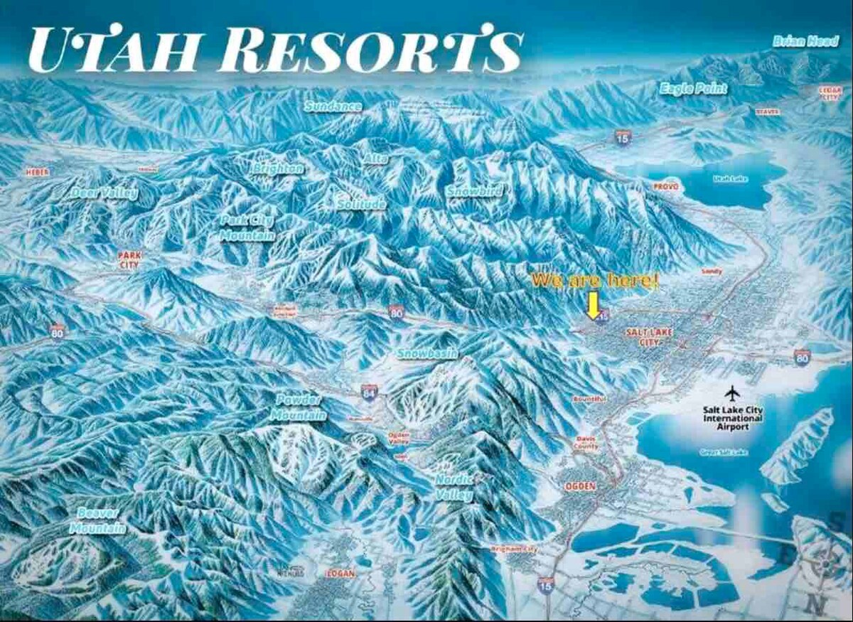 峡谷湾滑雪者度假胜地