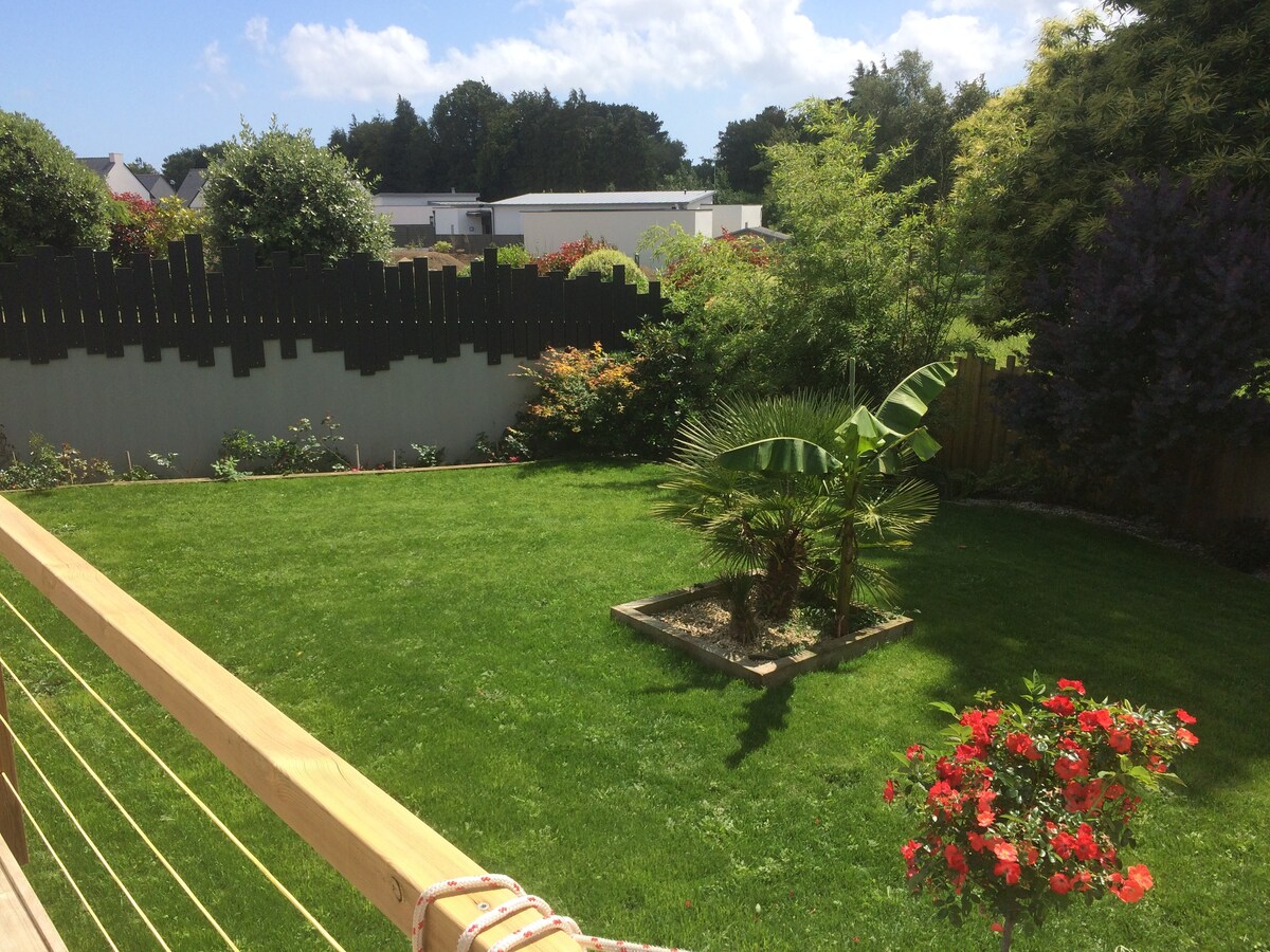 maison entière+piscine proche commodités, plages