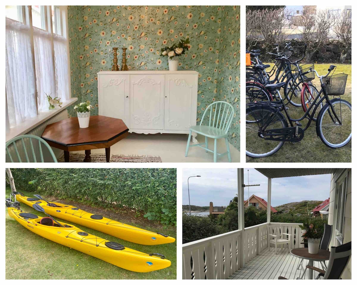 公寓- Öckerö-Lovely位置-皮划艇自行车