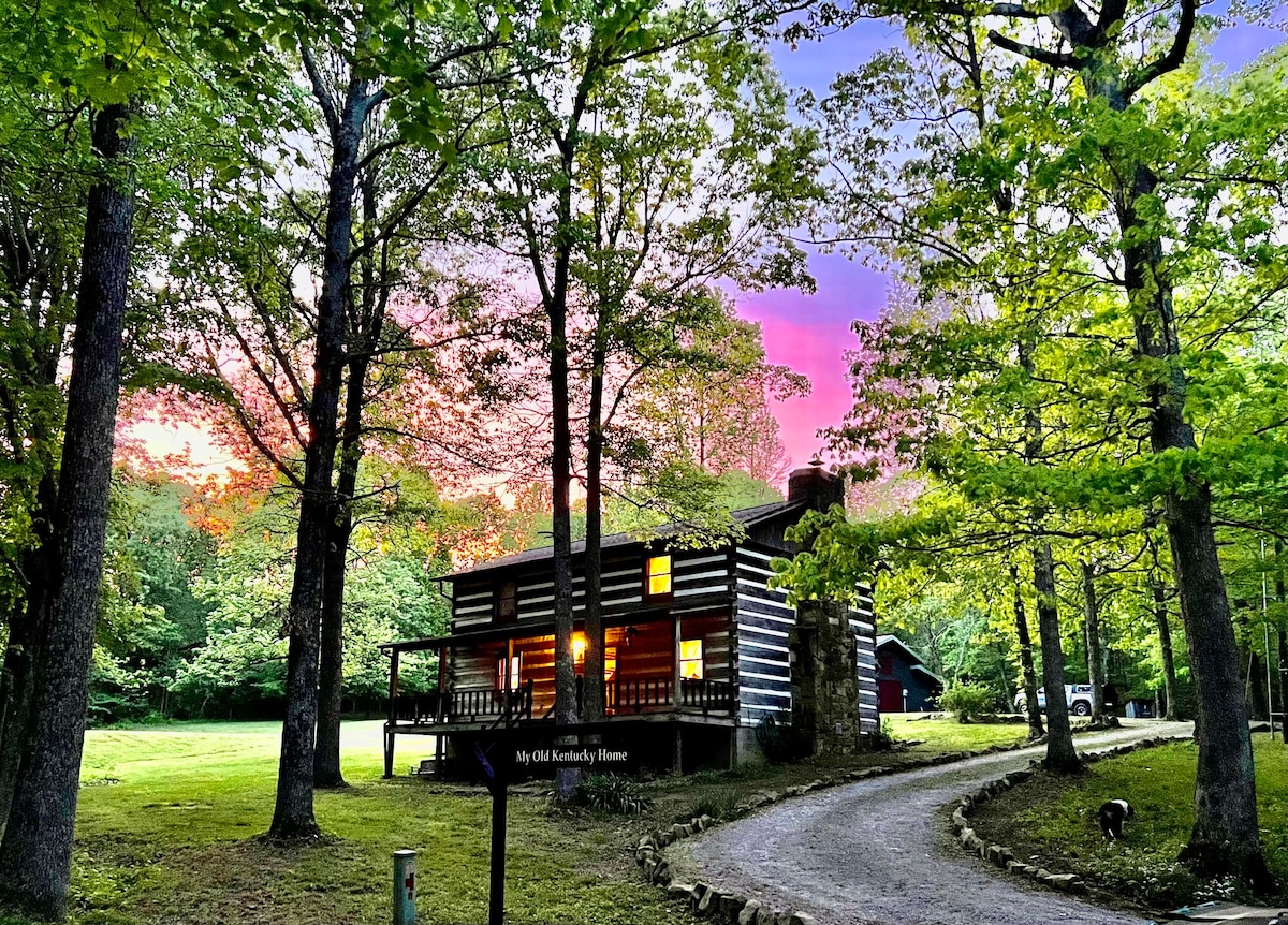 My Old Kentucky Home Log Cabin Private Retreat