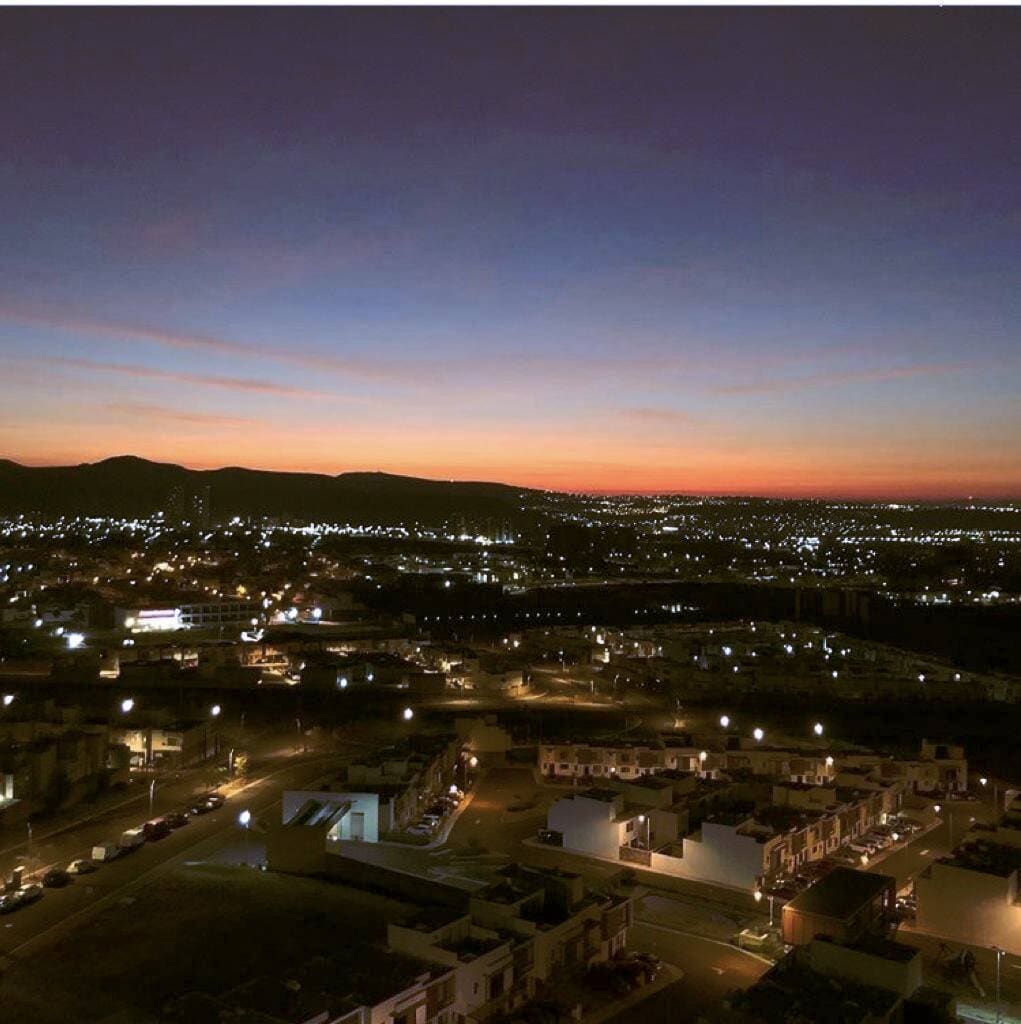 Fantástica vista desde Cumbres de Juriquilla.