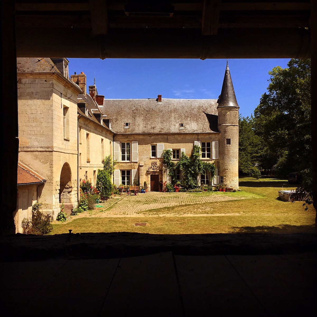 Château de Coyolles的家庭或团体小屋