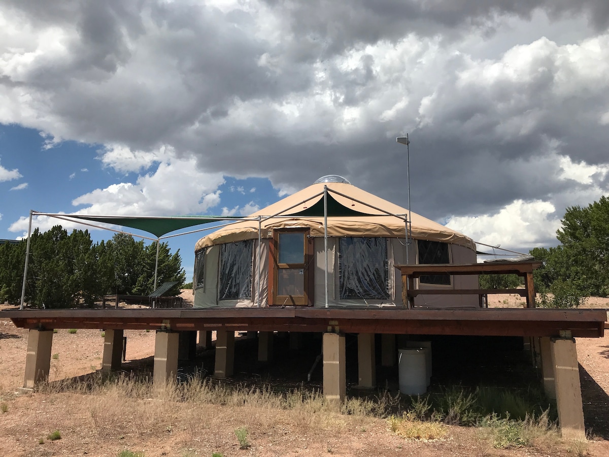 Spirit Yurt at Flying Trees