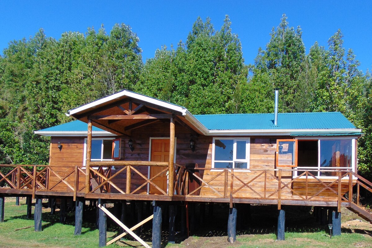 Cabañas Encantos del Sur en Queilen, Chiloe