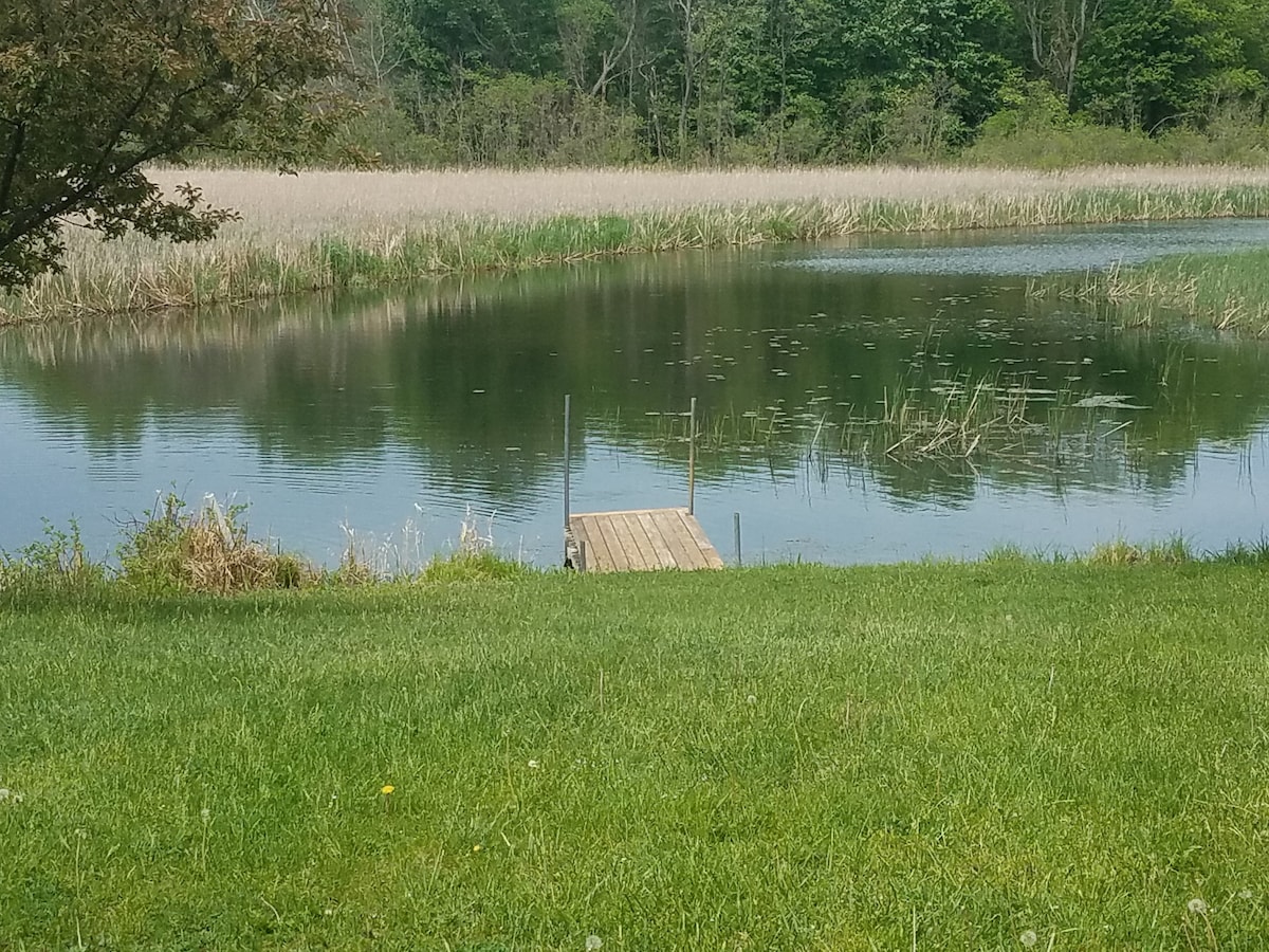 Skinner Creek的North Sandy Pond Cottage