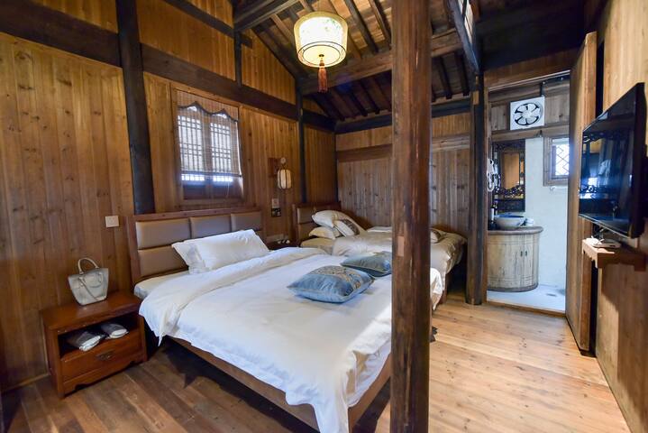 徽州老房!让你记得起乡愁(之二楼西厢房),离呈坎景区仅15分钟