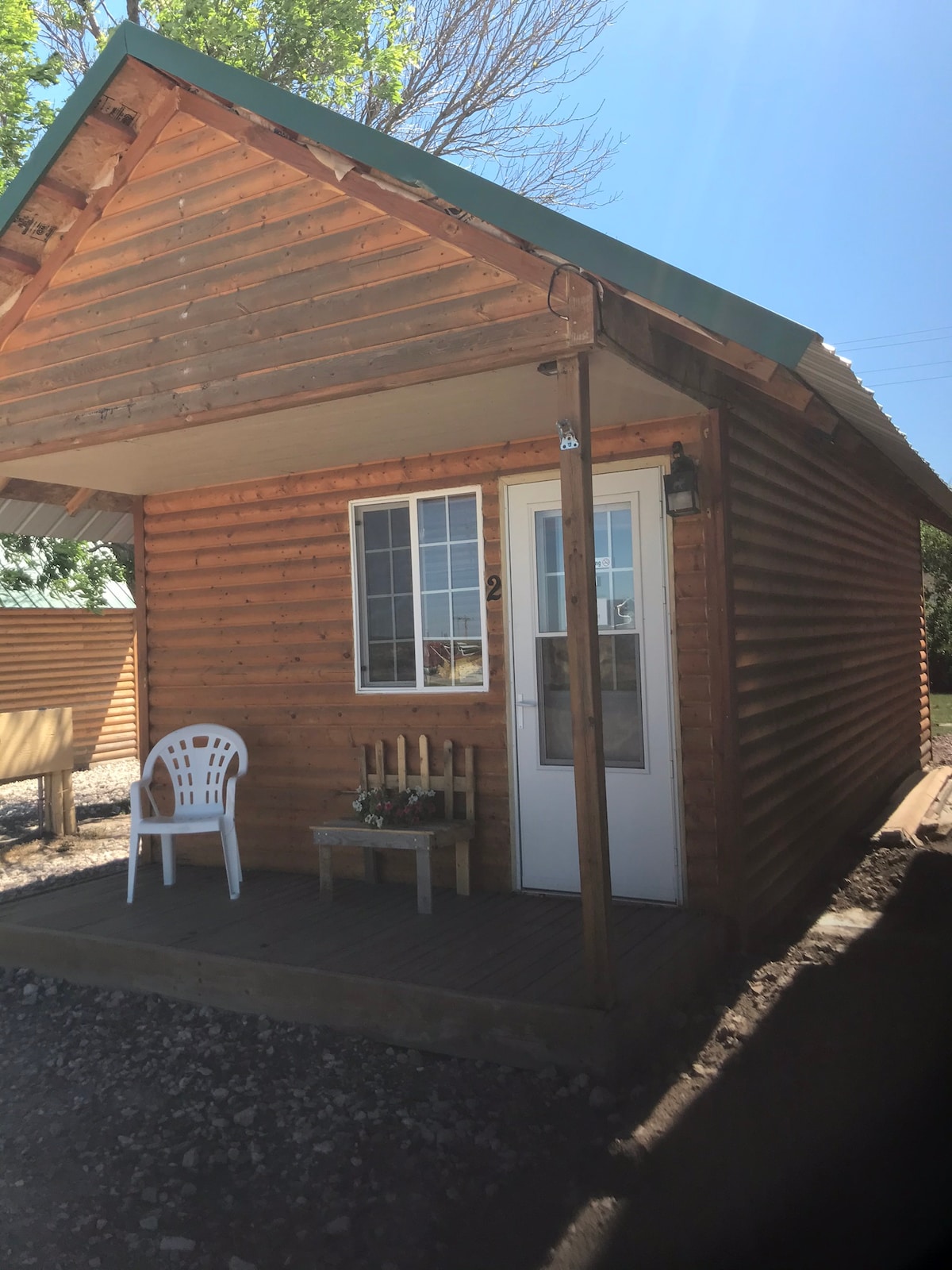 小木屋站和住宿