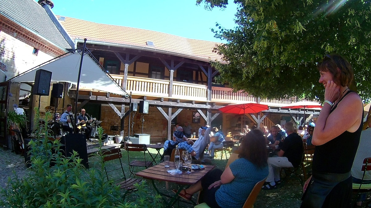 Zimmer 2 des Ziegenhof Schleckweda