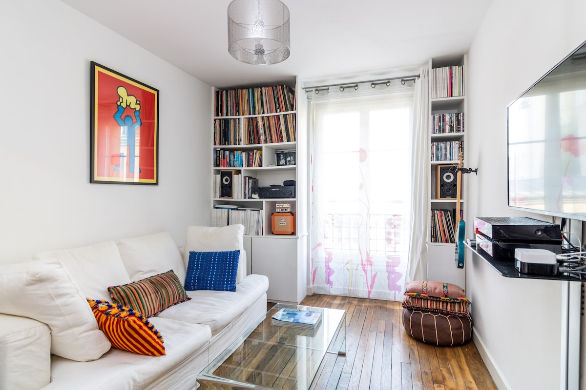 Bright Apartment Close to Monmartre