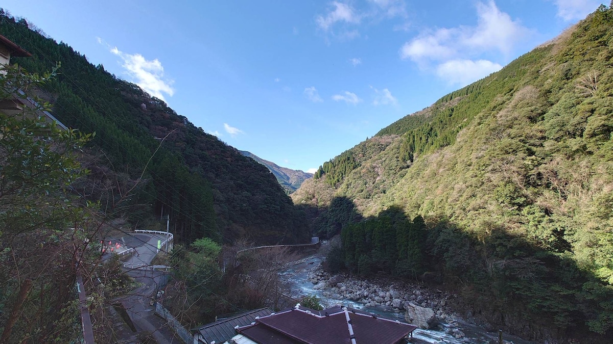 别墅，可欣赏客房的美景
周围环绕着大自然，非常适合夏季度假