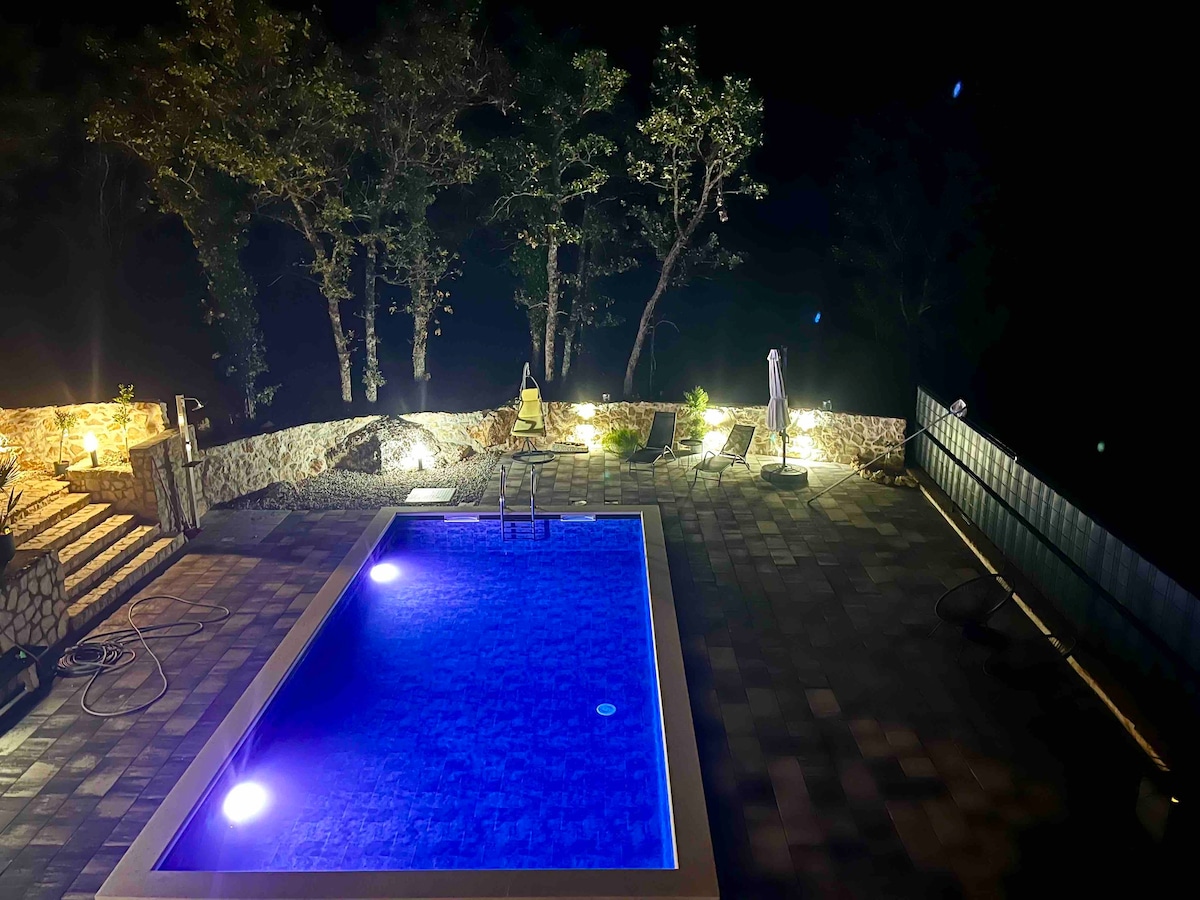 Luksury Villa Andrea Vrzika with gym/sauna/pool-