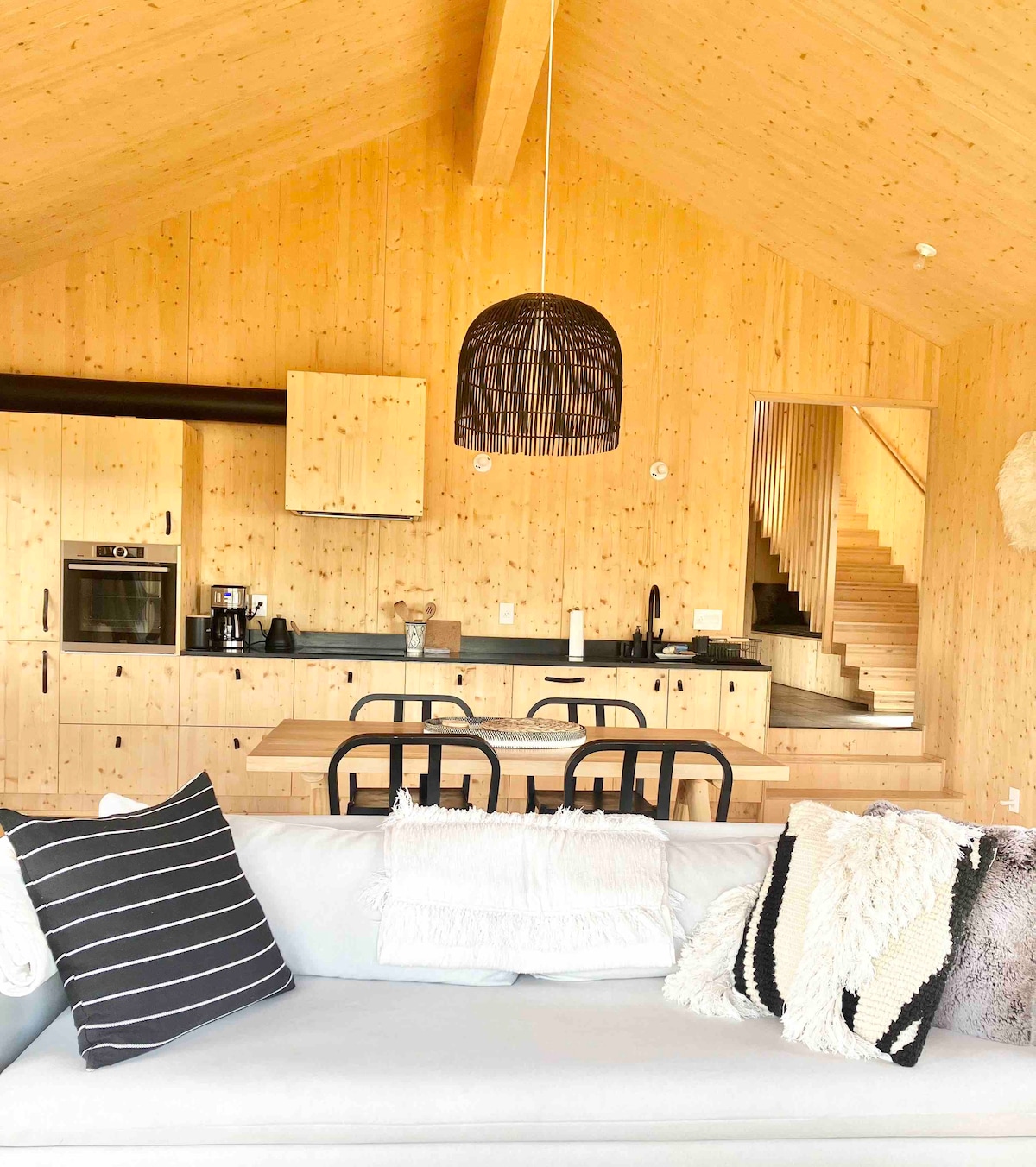 Modern Wood Cabin