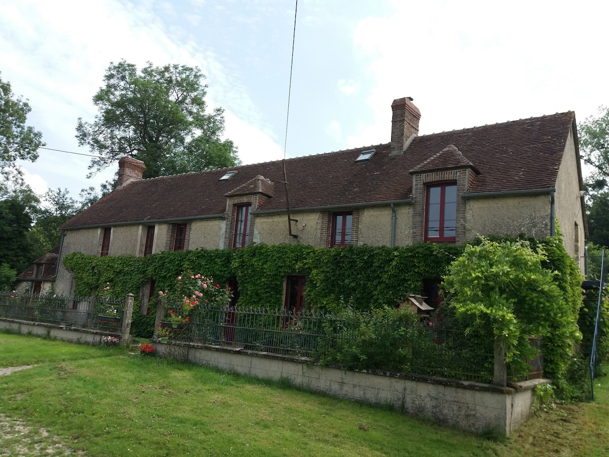 Fr cottage "La Berlandière" 10公里Haras du Pin.