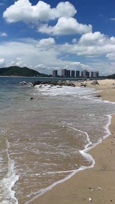 阳江市海陵岛敏捷黄金海岸十里银滩大角湾闸坡沙滩