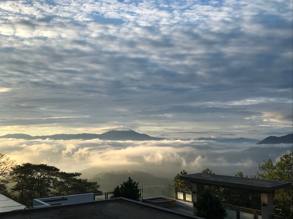 2卧室公寓，美丽的山景，「老碧桂（ Baguio ）感觉」