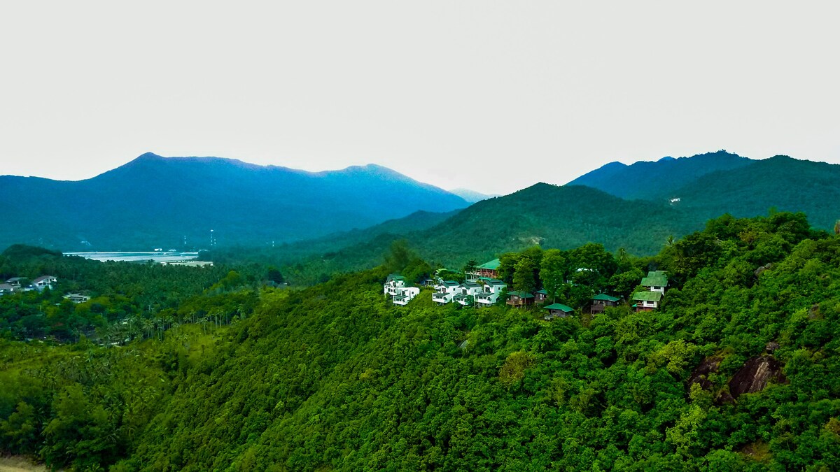 按摩浴缸，海景房