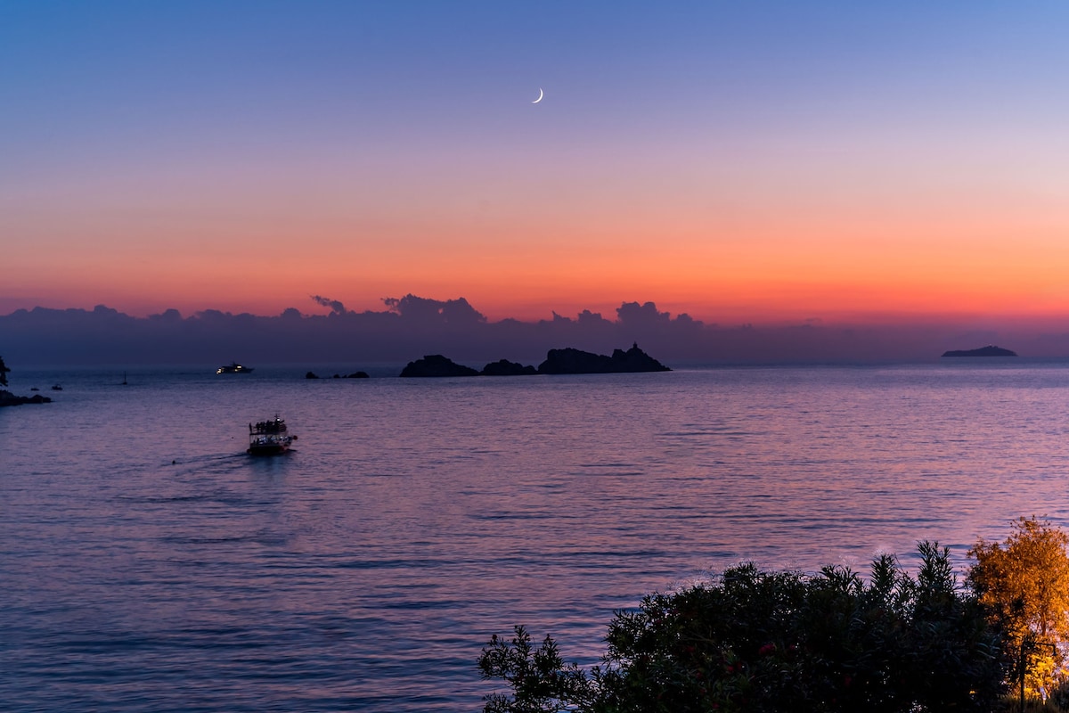 拉帕德海滨/海上大型私人露台/