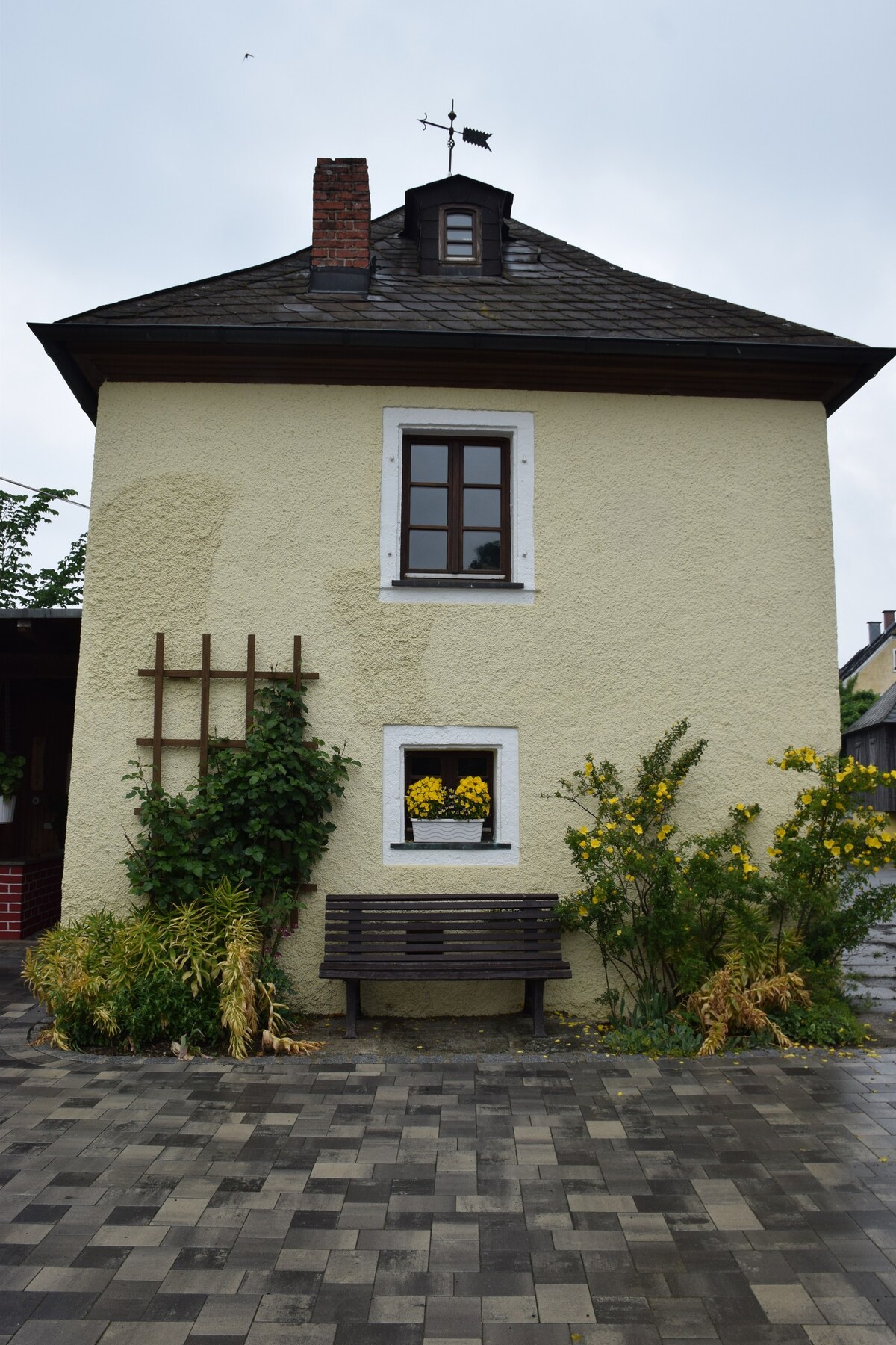 Ferienhof Schricker （ Marktleuthen ） ，带瓷砖炉的小屋