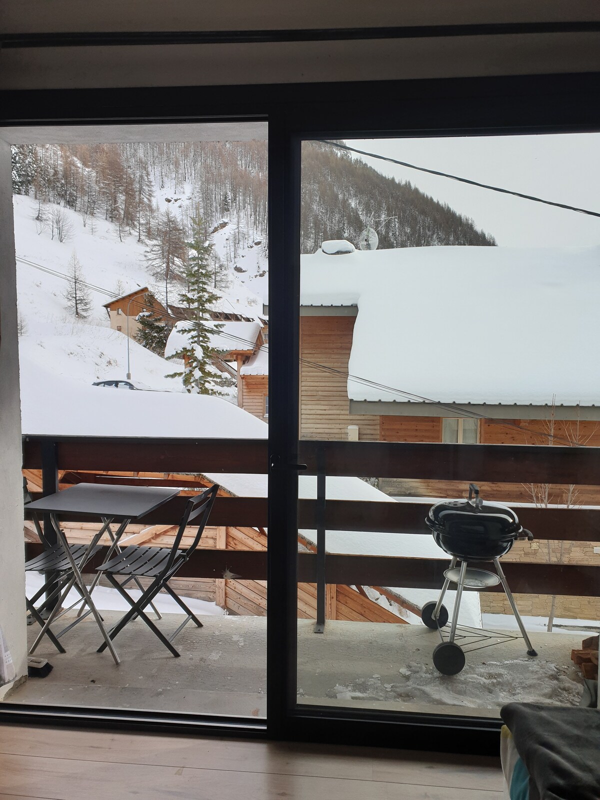 Appartement avec cheminée La Foux d'Allos .