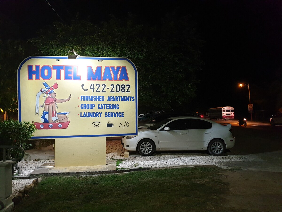 玛雅酒店（ Hotel Maya ） -舒适的科罗萨尔（ Corozal ） - 1号房间