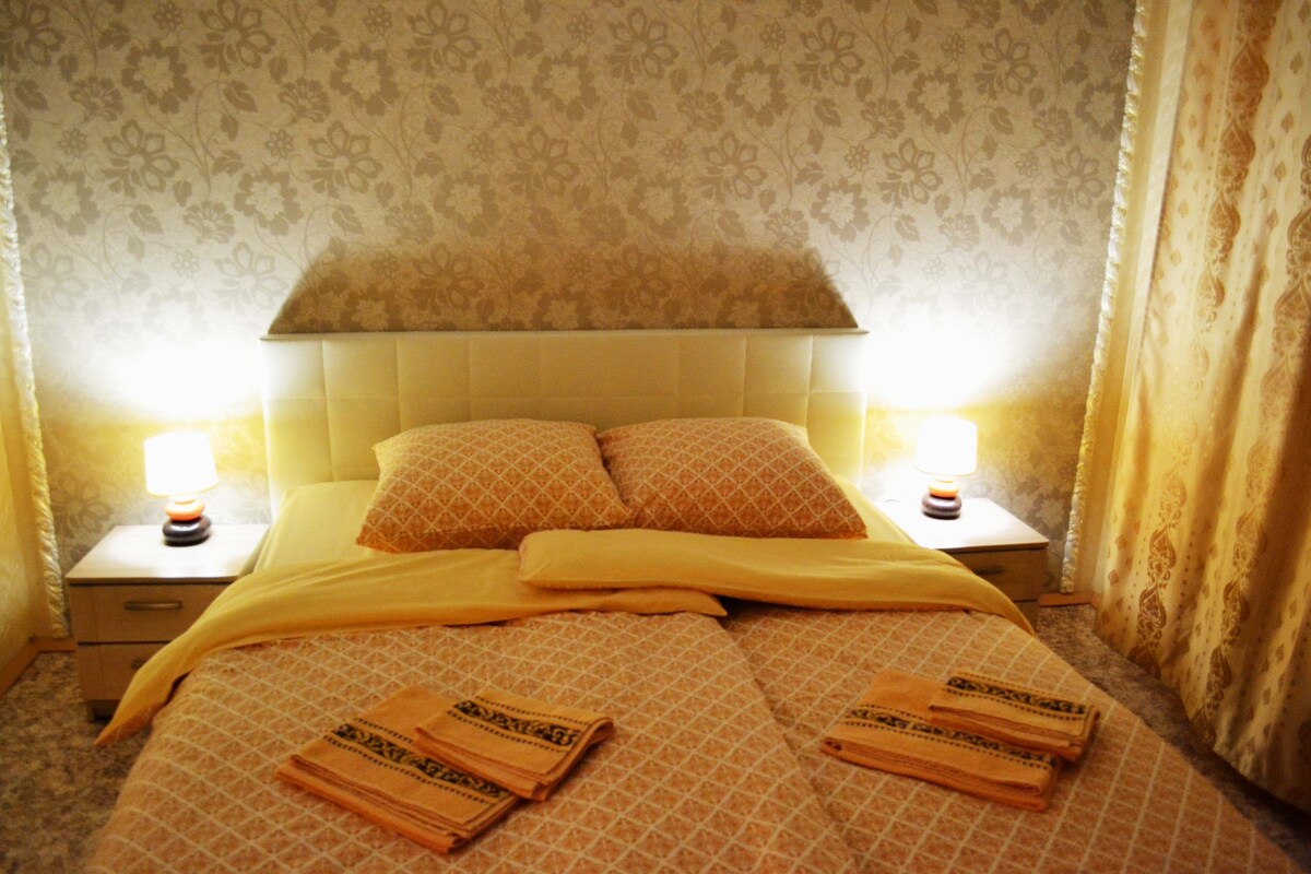 Volotovskaya单卧室公寓「灯罩」