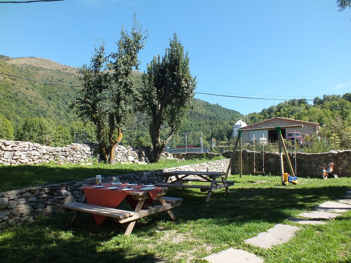 帕丁斯谷的乡村小屋加泰罗尼亚比利牛斯山