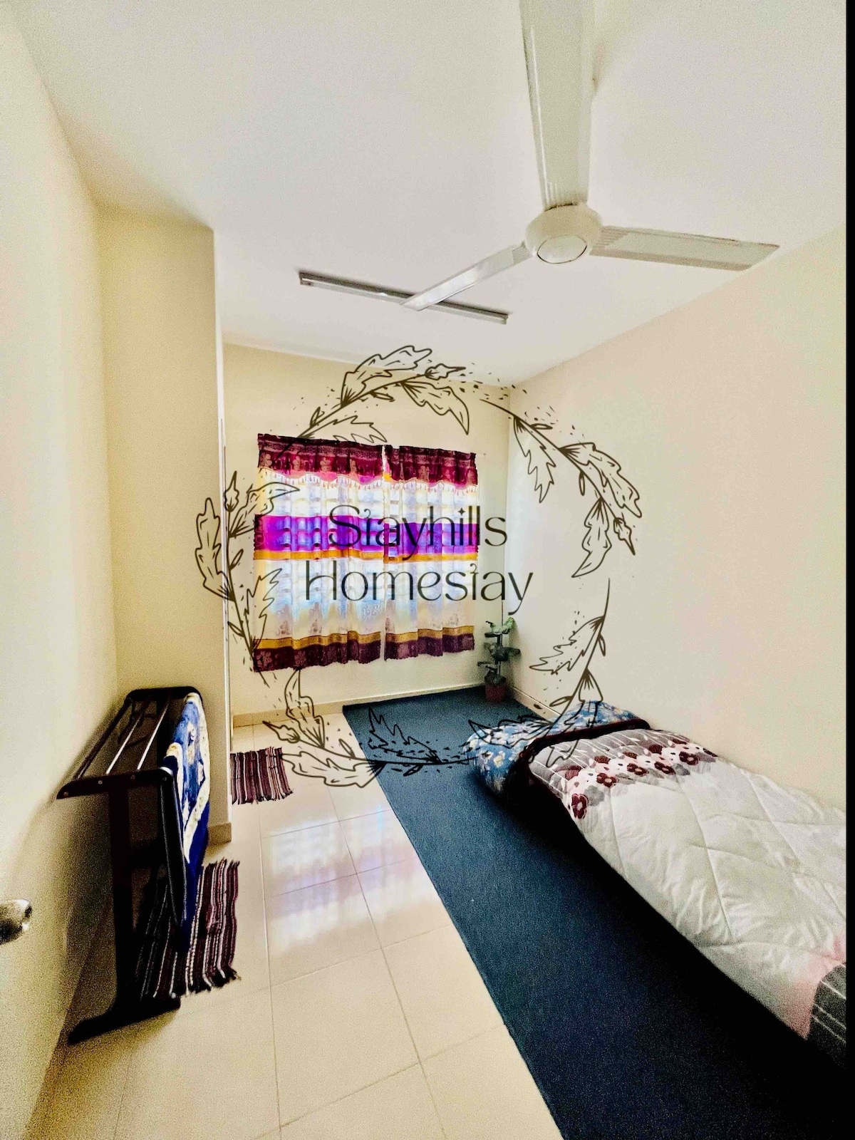 Homestay murah Bukit Beruntung （客厅空调）