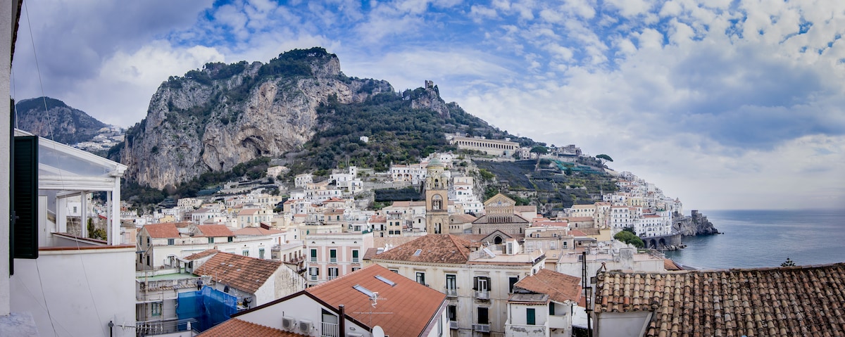 阿马尔菲"Casa dei Greci"阿马尔菲海岸海景